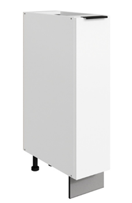 Тумба кухонная Стоун L200 (1 дв.гл.) (белый/джелато софттач) в Йошкар-Оле