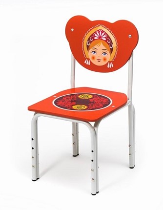 Детский растущий стул Матрешка (Кузя-МТ(1-3)КрСр) в Йошкар-Оле - изображение