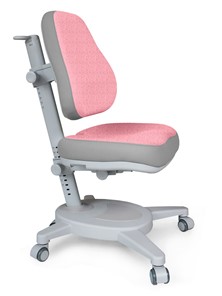 Растущее кресло Mealux Onyx (Y-110) G + DPG  - серое + чехол розовый с серыми вставками в Йошкар-Оле