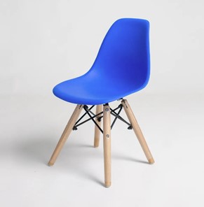 Детский стул DSL 110 K Wood (синий) в Йошкар-Оле
