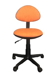 Детское крутящееся кресло Libao LB-C 02, цвет оранжевый в Йошкар-Оле