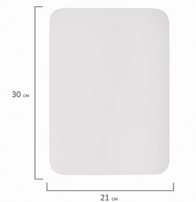 Доска магнитная на холодильник BRAUBERG, 30х21 см с маркером, магнитом и салфеткой в Йошкар-Оле - предосмотр 8