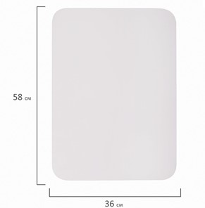 Магнитная доска для рисования BRAUBERG, 58х36 см с маркером, магнитом и салфеткой в Йошкар-Оле - предосмотр 8