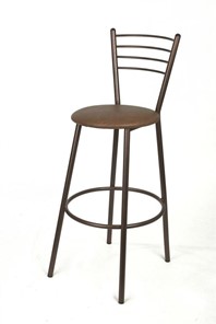 Барный стул СРП 020-04 Джокер Эмаль коричневый в Йошкар-Оле - предосмотр